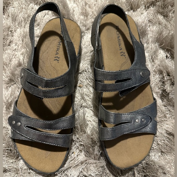 Romika Fidschi 43 Dress Sandal Silver Size 38 - Picture 2 of 12